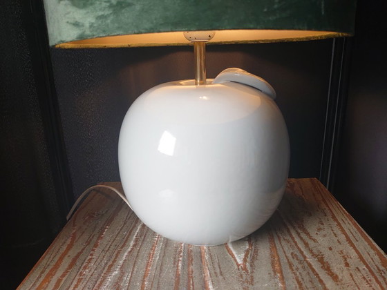 Image 1 of Vintage Herda table lamp "Apple" made of ceramic