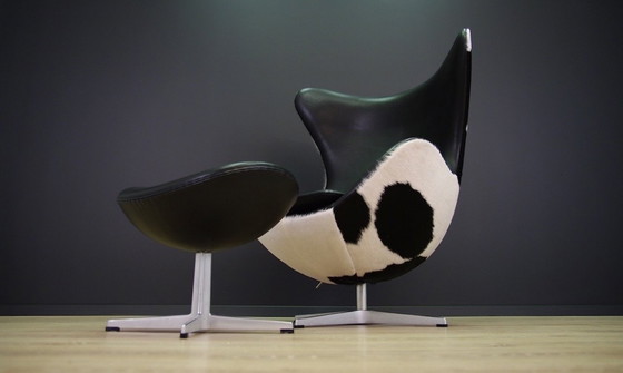 Image 1 of Chaise Egg, Design danois, Designer : Arne Jacobsen, Fabricant : Fritz Hansen