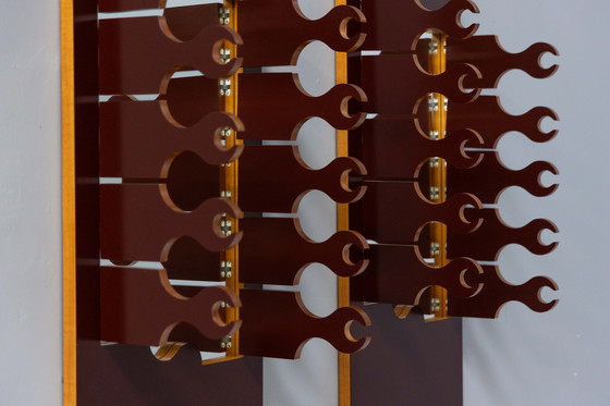 Image 1 of Appendiabiti con specchio 'Scorpion' di Anonima Design per Bonetto, Italia, anni '70