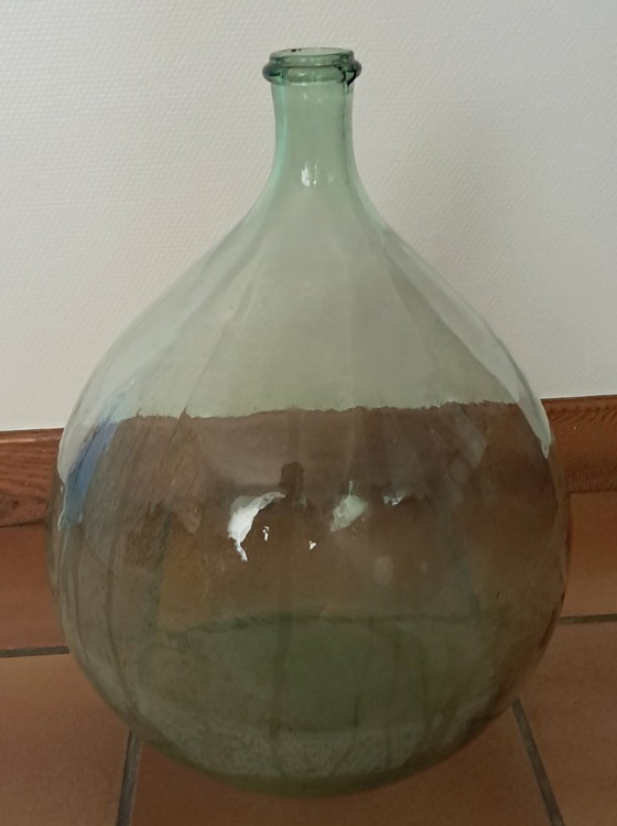 Image 1 of Dame Jeanne in vetro trasparente