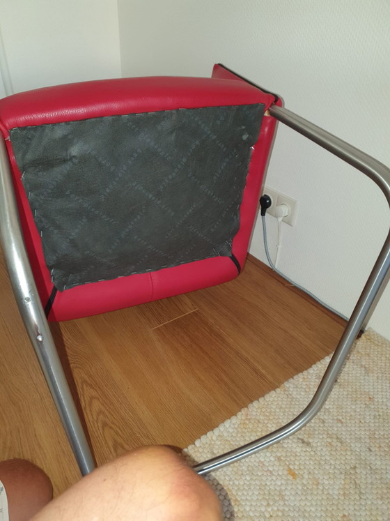 Image 1 of 4 x Bert Plantagie eetkamerstoelen.