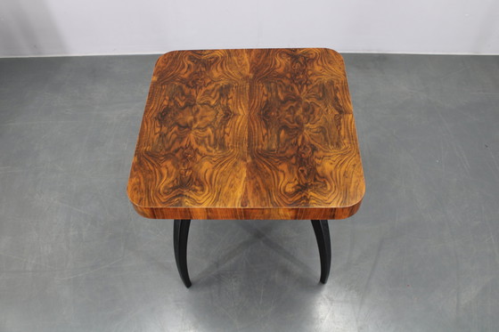 Image 1 of 1940 Jindrich Halabala "Spider" Coffee Table in Walnut Finish, Czechoslovakia