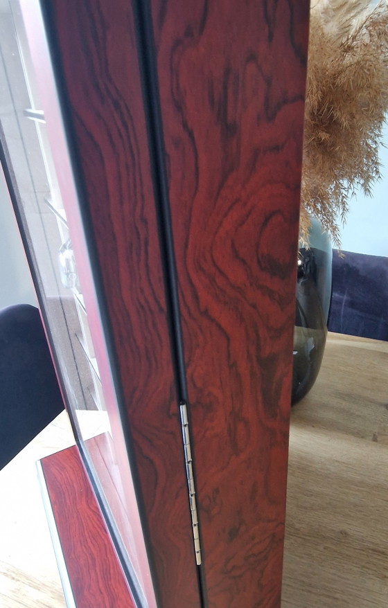 Image 1 of Ligne Exclusive - Coffret à Bijoux - Vitrine haut de gamme en Bubinga - pour 30 grandes montres - Bubinga