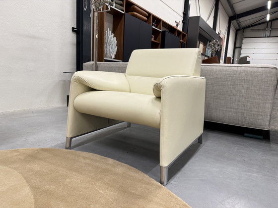 Image 1 of Leolux Felizia Sofa 2.5 Seater & Armchair Senso Egret