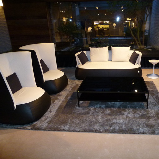 B&B Italia Fat 2.5-seater sofa with armchair (set of 2)