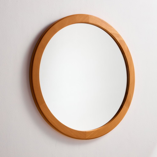 MK10679 Beech framed mirror by Aksel Kjersgaard
