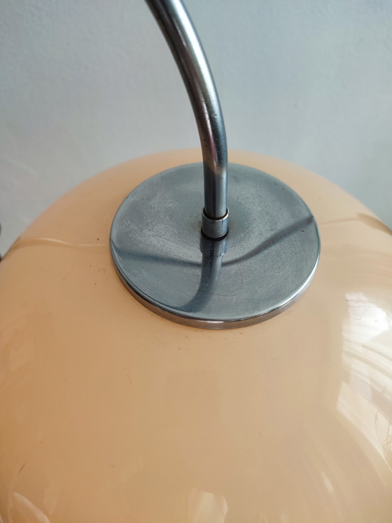 Image 1 of Lampadaire Artifort à double arche marron vintage