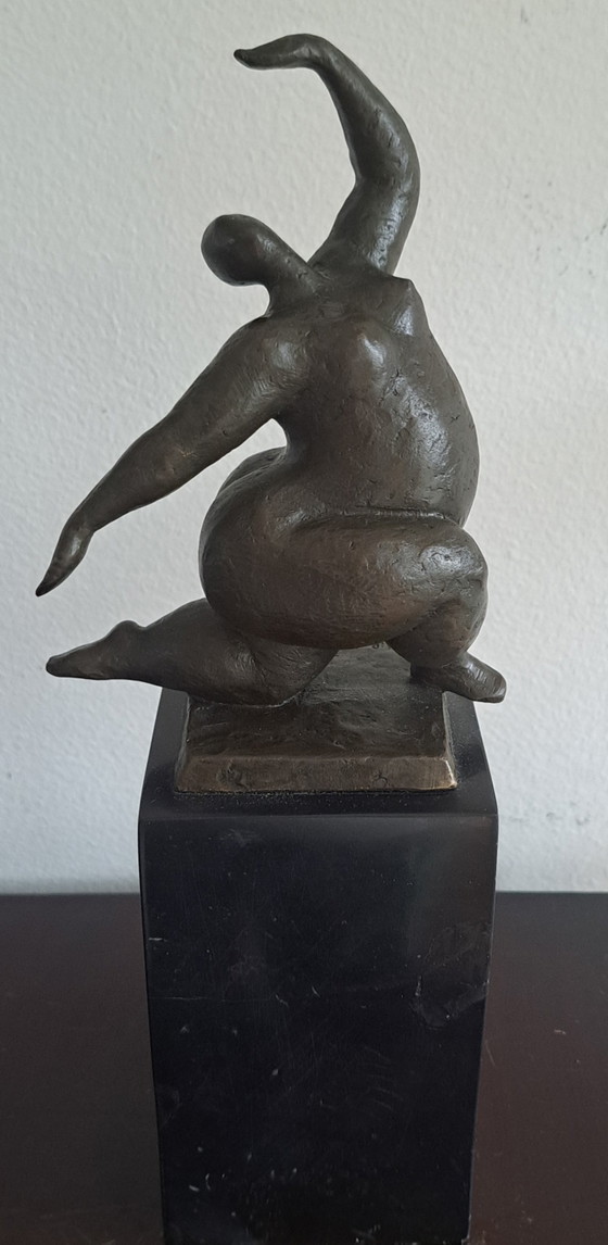 Danza Con Me, Sculture In Bronzo Su Marmo – Bronze (photo 2 of 9)