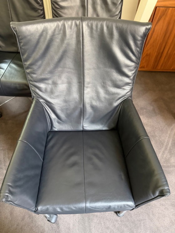 Image 1 of Montis Chaplin black dining chair 16 pieces