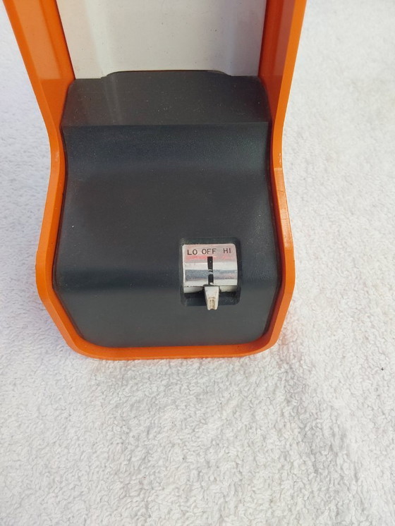 Image 1 of ELL Tablelamp NANBU Japan Model NA-417 Orange Space Age Lamp