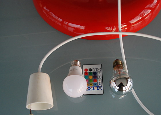 Image 1 of Lampada da soffitto in metallo UFO Designer Tibor Nádai