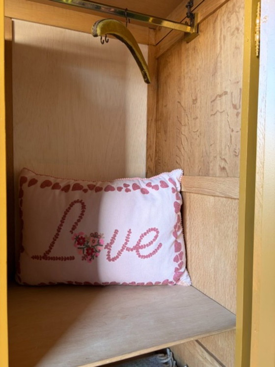 Vintage Antique Girls' Closet, Wardrobe Restyled – Wood (photo 10 of 19)