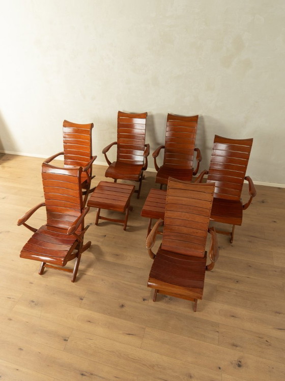 Image 1 of Ensemble de mobilier de jardin des années 1980, Triconfort