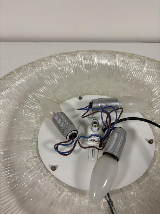 Image 1 of Vintage Hillebrand DesignSpiegel Verlicht Space Age Jaren 70