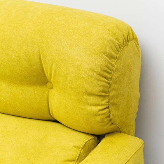 Image 1 of POLTRONA VINTAGE ANNI '70 VERDE CON STRUTTURA IN METALLO – DESIGN MODERNO ITALIANO