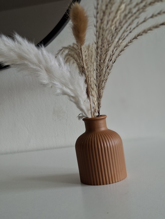 Image 1 of Set moderne decoratieve gipsen vazen ​​– minimalistische en elegante interieurdecoratie