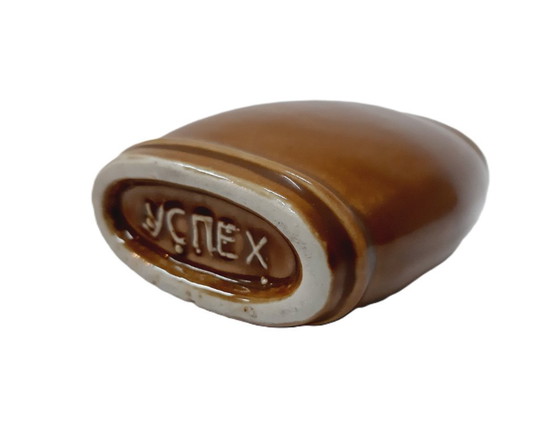 Image 1 of Flacon en céramique émaillée vintage