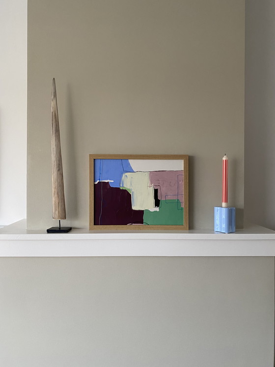 Image 1 of Abstract painting 30x40 including frame