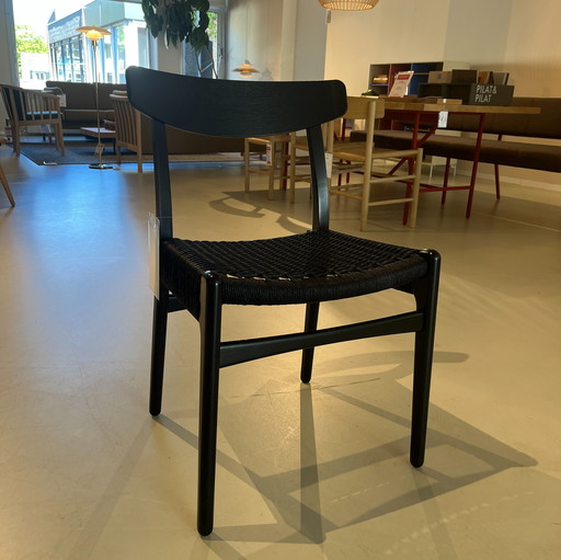 Chaise de salle à manger Carl Hansen CH23 (lot de 4)