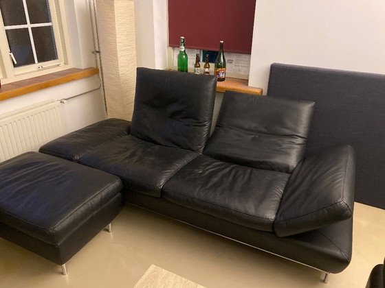 Image 1 of Sofa + footstool Konoir Roxanne