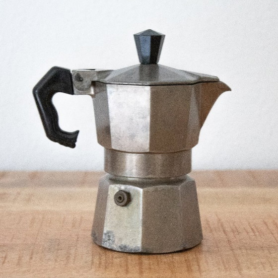 Vintage 1970s Bialetti Zanzibar Espresso Koffie Pot – Keukenaccessoires, Aluminium (photo 3 of 13)