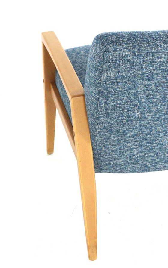 Image 1 of Vintage fauteuil 'Alerheim' nieuw gestoffeerd