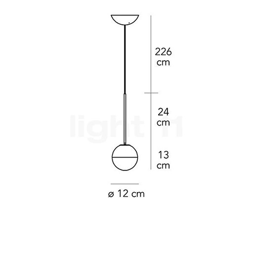 2 Stück Fontana Arte Pallina Pendelleuchte Nickel