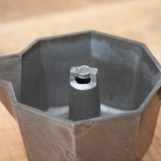 Vintage 1970s Bialetti Zanzibar Espresso Koffie Pot – Keukenaccessoires, Aluminium (photo 10 of 13)