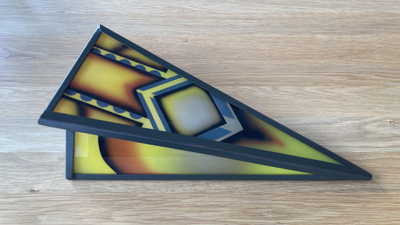 Image 1 of Lampada da parete d'atmosfera retrò Art Déco