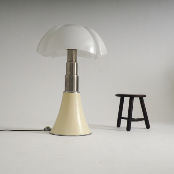 Large Vintage Pipistrelle Table Lamp by Gae Aulenti for Martinelli Luce – Iron (photo 9 of 15)