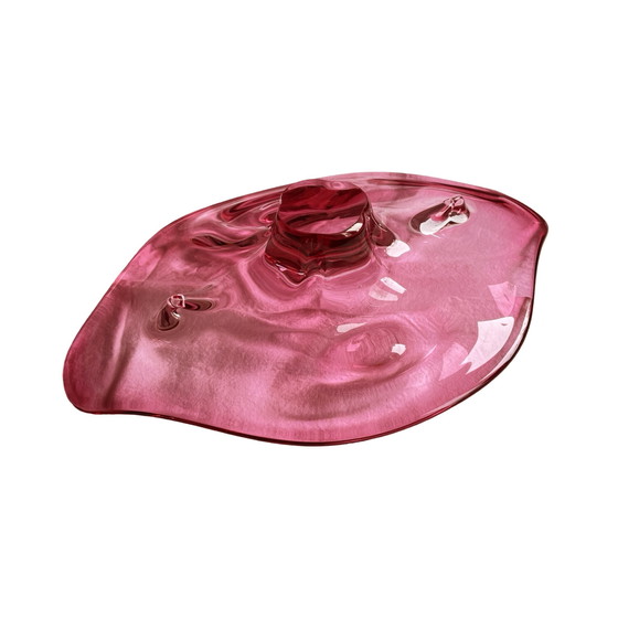 Image 1 of Large Platter, Designed by J. Hospodka, Chribska Sklarna, Czechoslovakia, 1960s