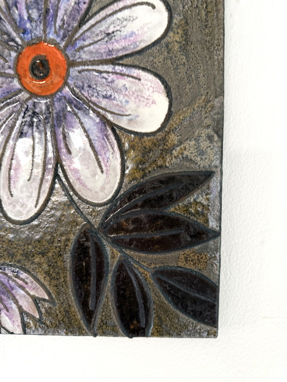 Vintage Ceramic Wall Tile, Ruscha Keramik ‘60 – Wall decoration (photo 5 of 7)