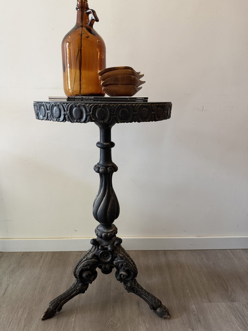 Zwart Vintage Bijzettafeltje – Wood (photo 2 of 9)