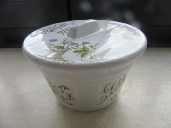 Image 1 of Poubelle / aperitif de table - France - table container - vintage