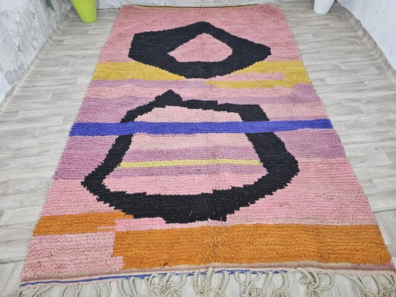 Traditioneel kleurrijk wollen motordeken, formaat 1,5/3,5 m – Aime Té, Vloerkleden en tapijten, Wool (photo 4 of 8)