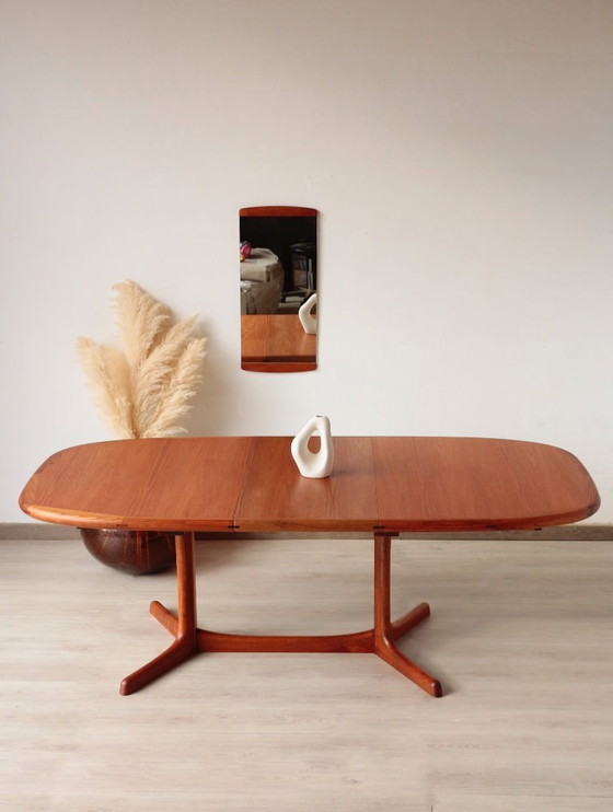 Image 1 of Vintage Dyrlund Teak Dining Table – The Excellence of Danish Design