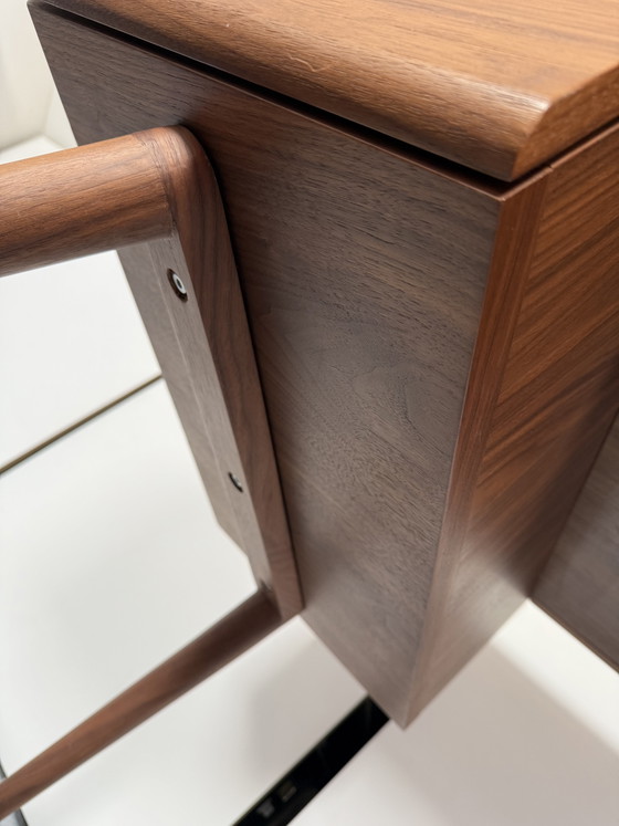 Image 1 of Mid-century modern bureau | walnoot | vintage design