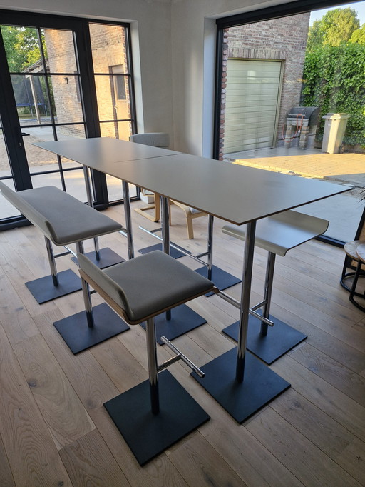 Brunner-Wetalk - Meeting Table With Bar Chairs. Top quality