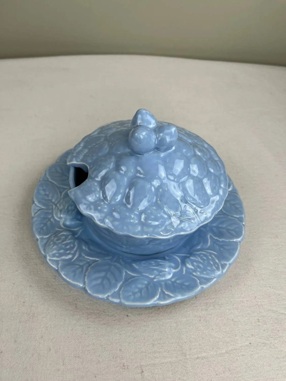 Aardbeien keramische suikerpot – Servies, Porcelain (photo 5 of 9)