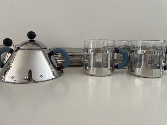 Image 1 of Complete Alessi coffee maker for 6 people