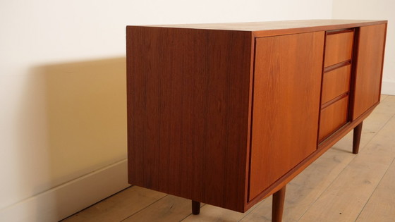 Image 1 of Vintage sideboard | Sliding doors | Scandinavian design | 183cm