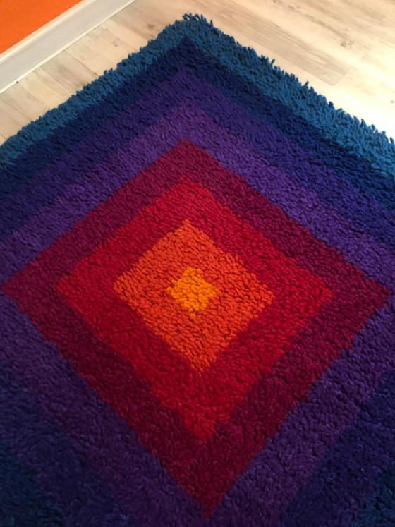 Tapis carré Verner Panton Tisca – Wool (photo 3 of 6)