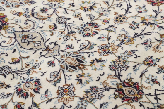 Image 1 of Origineel Perzisch tapijt Keshan, Kashan Beige 398 x 295 cm In topconditie Klassiek