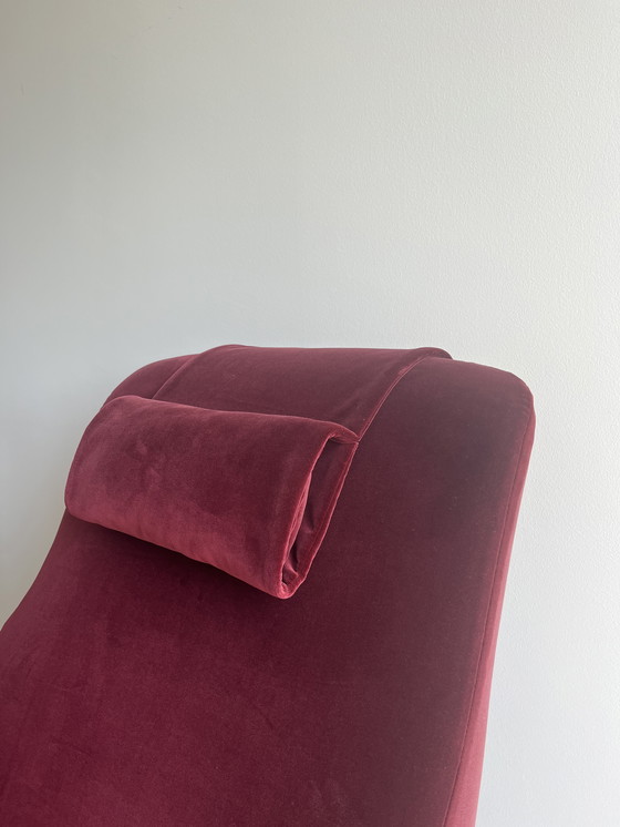 Image 1 of B&amp;B Italia Kalos Sillón - Terciopelo Rojo