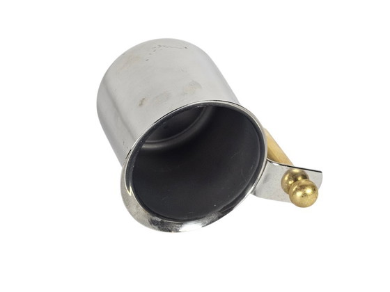 Image 1 of Guido Bergna - Espresso set - Stainless steel 18/10 - chrome - gold-plated - 1980s