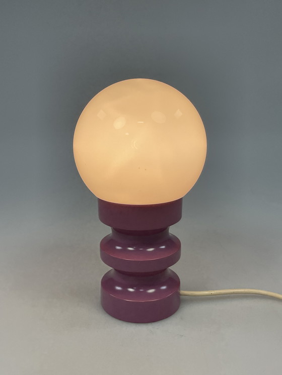 Image 1 of Lampe de table vintage, style âge de l'espace, Sompex Allemagne 1970