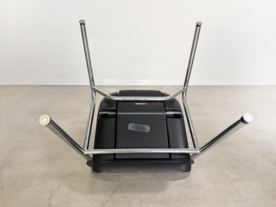 Image 1 of Lot de 3 chaises originales Drabert Chaise de conférence Accoudoirs Vintage