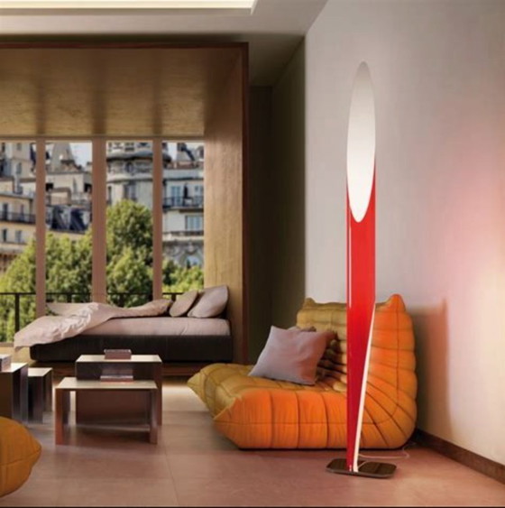 Image 1 of Lampadaire design Kundalini Shakti 200 Rouge