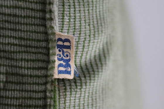 Image 1 of Le bambole bed in green velvet By Mario Bellini for B&B Italia, 1970s