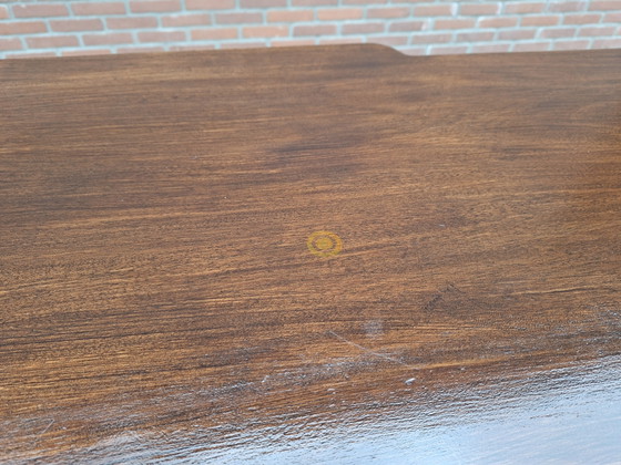 Klassischer englischer doppelseitiger Schreibtisch Partnerdesk, Schreibpult Maße: 180x94cm und 77cm hoch. (photo 5 of 5)